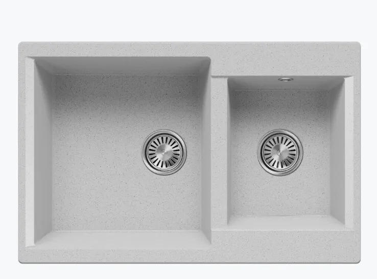 Фото товара: Polygran BRIG-772, мойка, мрамор, светло-серый 314