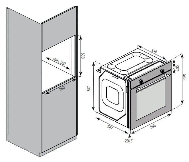 Схема встраивания