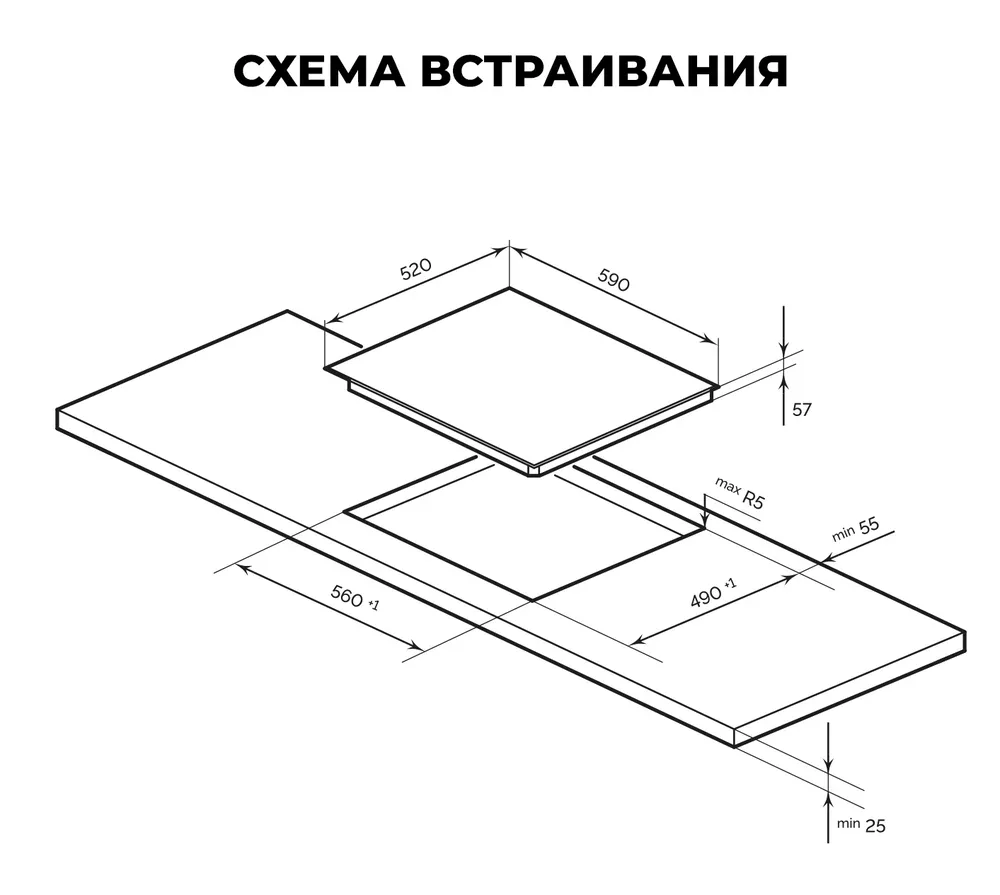 Схема встраивания