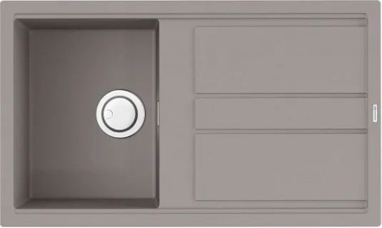 Детальное фото товара: Omoikiri Kitagawa 86-GR, мойка, керамика, leningrad grey
