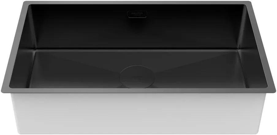 Детальное фото товара: Paulmark NEXT 74 UNI, мойка, нержавеющая сталь, черный матовый