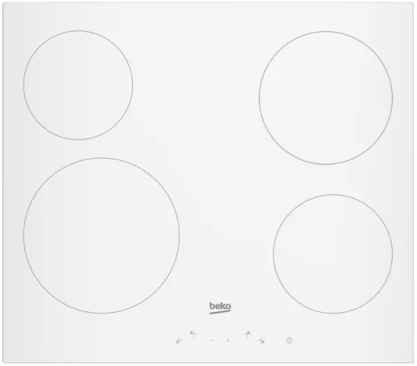 Фото товара: Beko HIC64400W стеклокерамическая поверхность