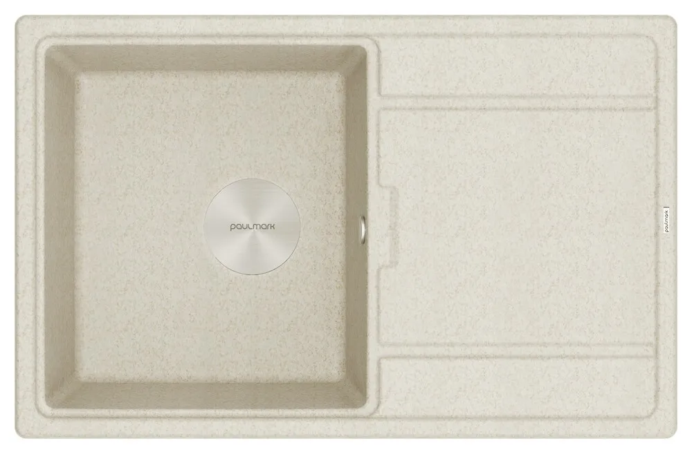 Фото товара: Paulmark FLUGEN 50-780, мойка, гранит, бежевый