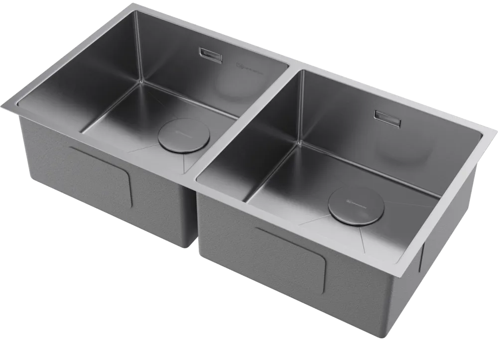 Детальное фото товара: Omoikiri Taki 86-2-U/IF-IN, мойка, нержавеющая сталь