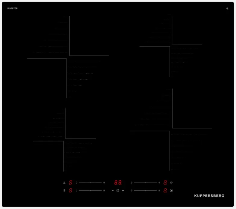 Детальное фото товара: Kuppersberg ICI 606 индукционная поверхность