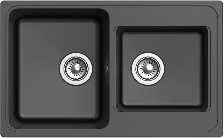 Фото товара: Ewigstein Elegant E- 80D, мойка, гранит, черный