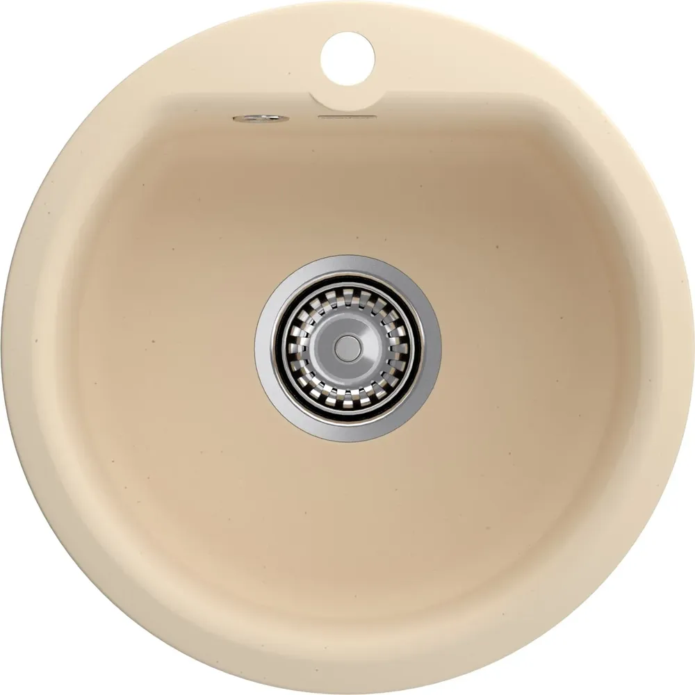 Фото товара: GranFest GF-SMART 435, мойка, мрамор, бежевый