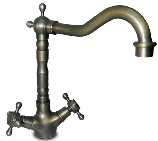 Фото товара: GranFest 20608, смеситель, бронза