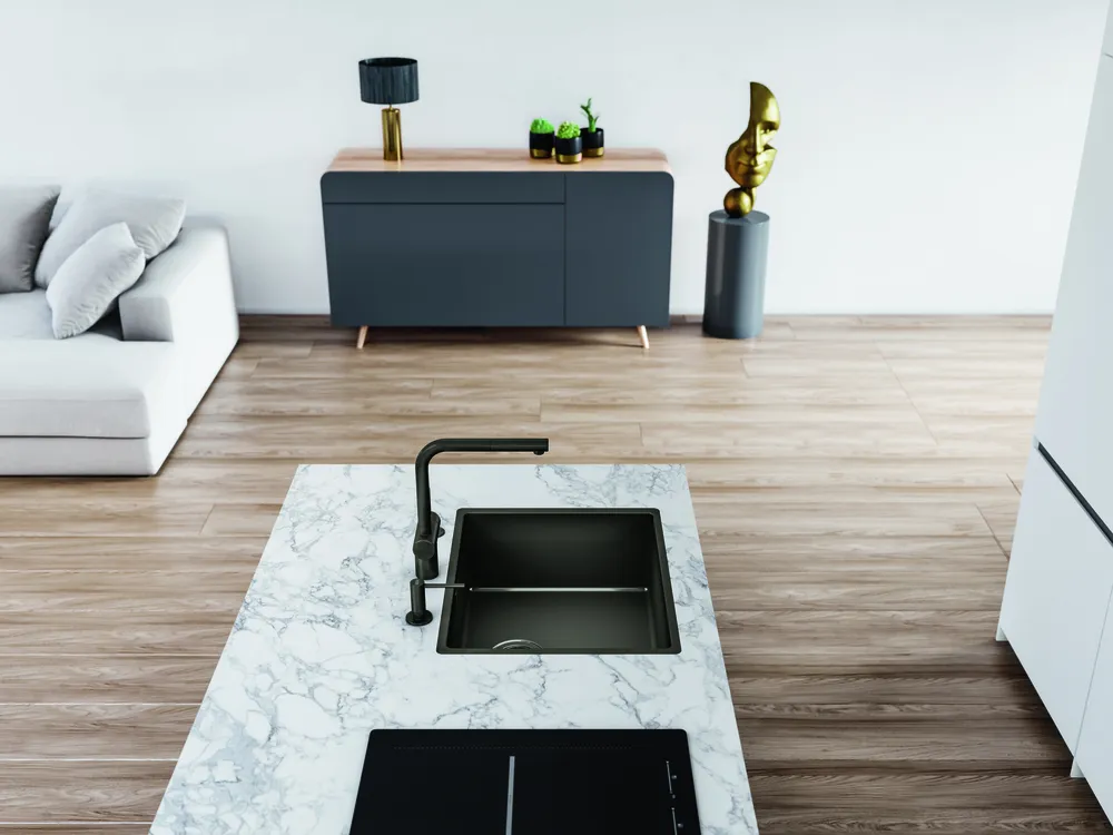 Детальное фото товара: Franke BXM 210/110-50 F-INOX, мойка, нержавеющая сталь, антрацит