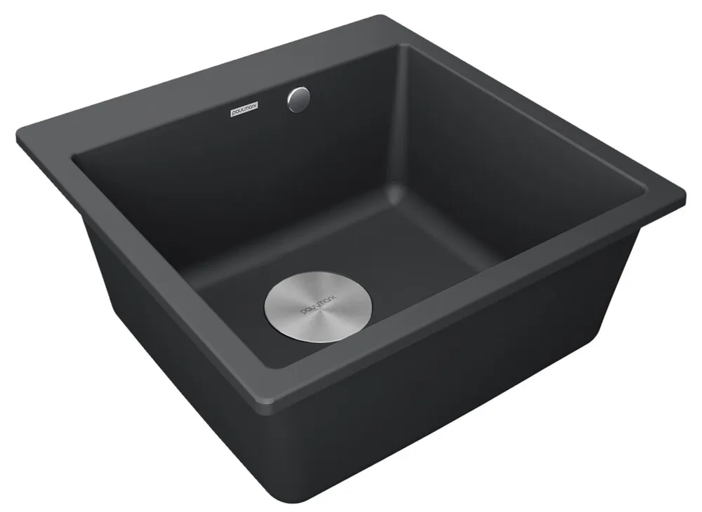 Детальное фото товара: Paulmark KANTE 50, мойка, гранит, антрацит
