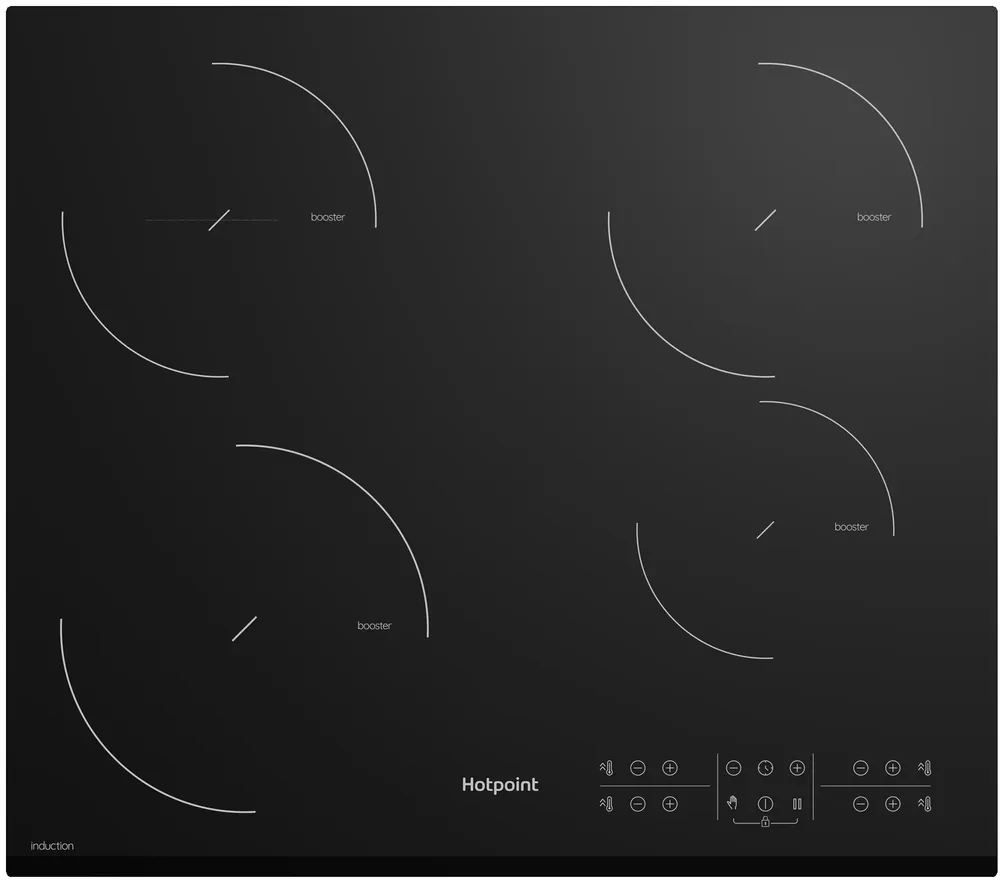 Фото товара: Hotpoint HB 2560S BF индукционная поверхность