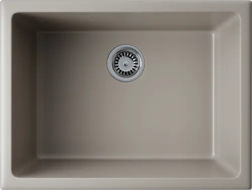 Фото товара: Omoikiri Okinoshima 61-U/I-CC, мойка, керамика, cappuccino coffee