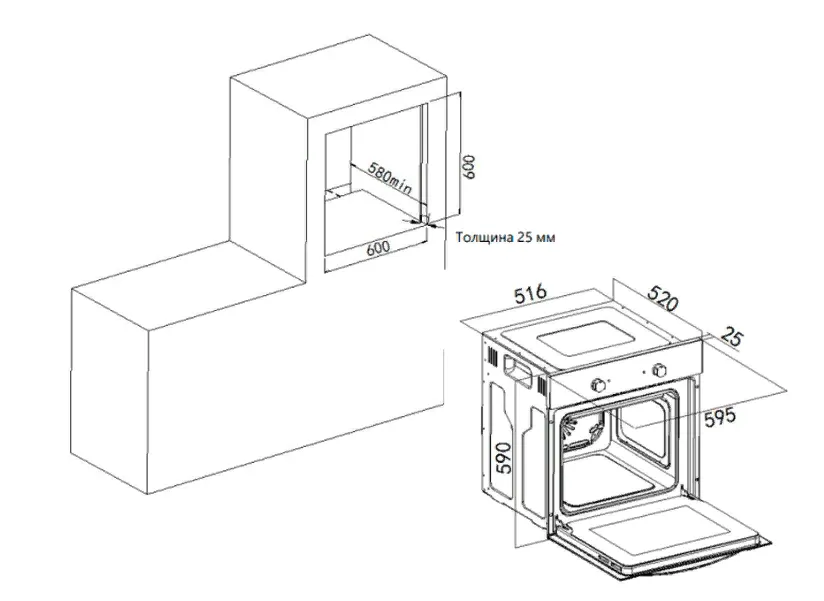 Схема встраивания