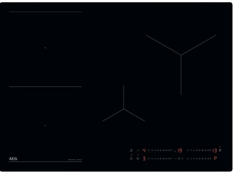 Фото товара: AEG TO74IB00IB индукционная поверхность
