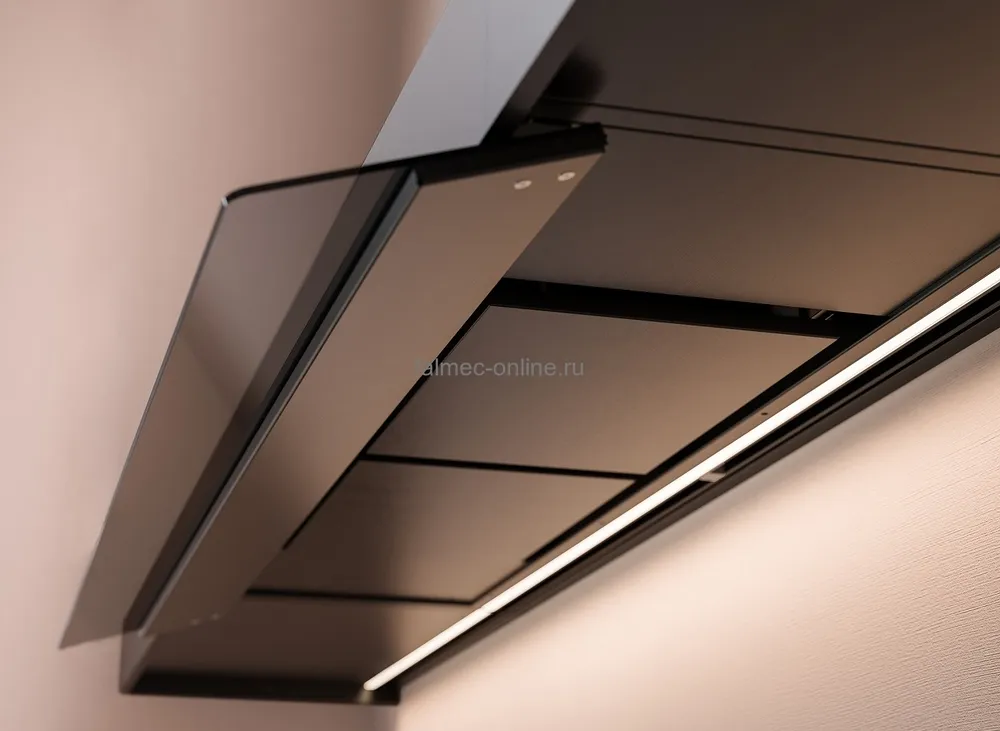 Детальное фото товара: Falmec SHELF 120 NERO (отвод воздуха, без мотора)