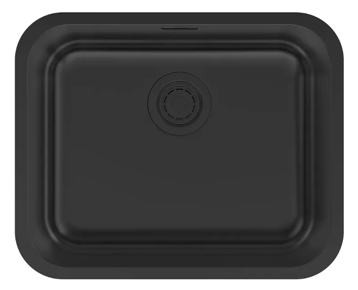 Фото товара: Paulmark VELLO 53 UNI, мойка, нержавеющая сталь, матовый черный