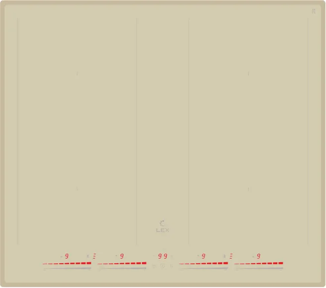 Фото товара: LEX EVI 641С IV индукционная поверхность