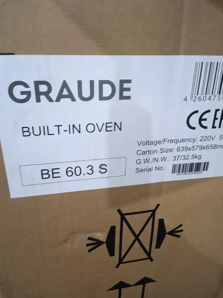 Детальное фото товара: Уценка Graude BE 60.3 S