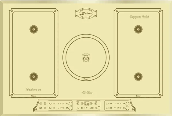 Фото товара: KAISER KCT 7797 FI ElfEm индукционная поверхность