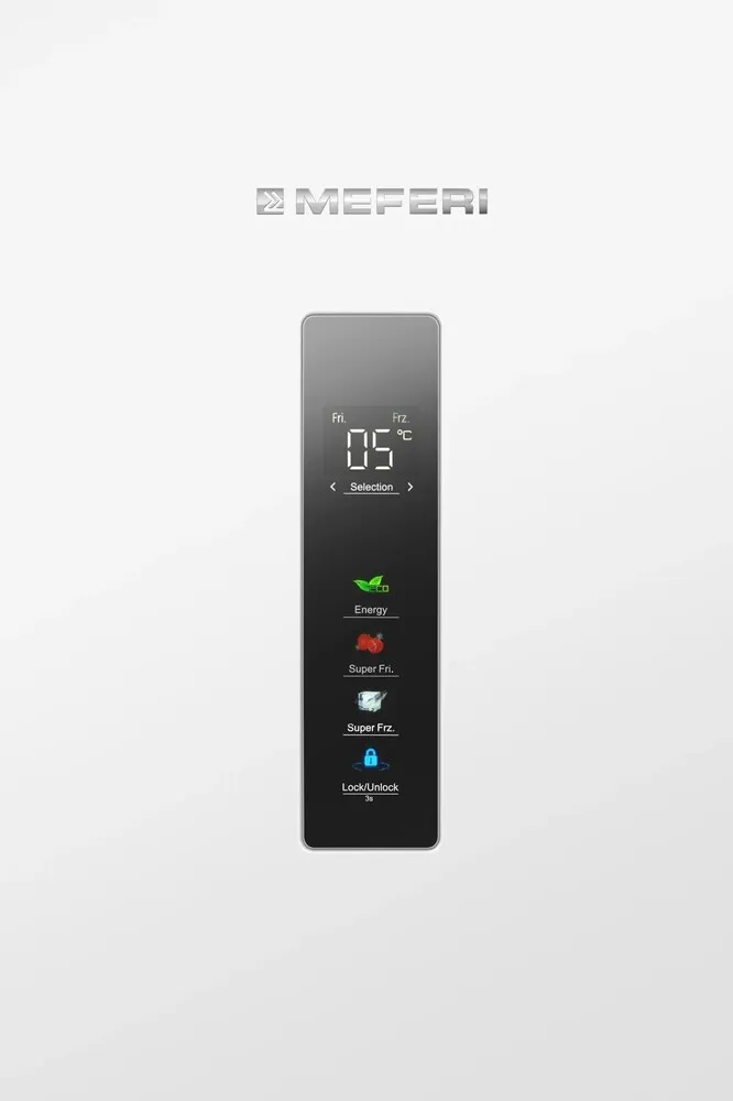 Детальное фото товара: MEFERI MFR185WH TOTAL NO FROST COMBI ULTRA