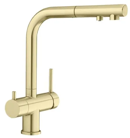 Фото товара: Blanco Fontas-S II, смеситель, satin gold