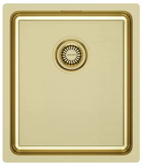 Фото товара: Paulmark VISTA 38, мойка, нержавеющая сталь, светлое золото