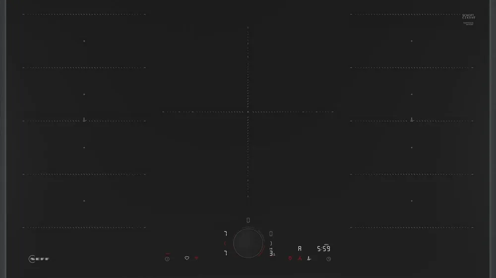 Детальное фото товара: NEFF T69YYV4C0 индукционная поверхность