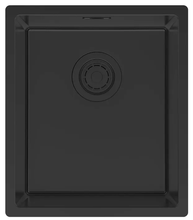 Фото товара: Paulmark LASSAN 38 UNI, мойка, нержавеющая сталь, матовый черный