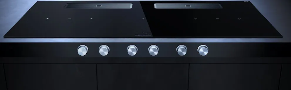 Детальное фото товара: Kuppersbusch KMI 12850.0 SR-E Silver Chrome индукционная поверхность