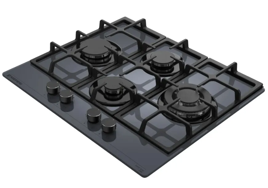 Детальное фото товара: MEFERI MGH604GR GLASS ULTRA газовая поверхность