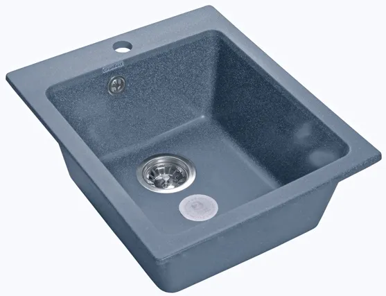 Фото товара: GranFest PRAKTIK GF-P-505, мойка, мрамор, графит