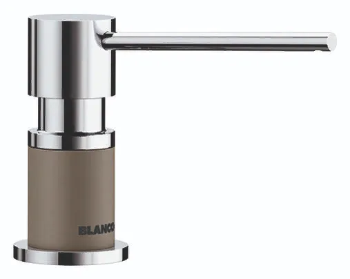 Фото товара: Blanco Lato, дозатор жидкого моющего средства, хром/серый беж