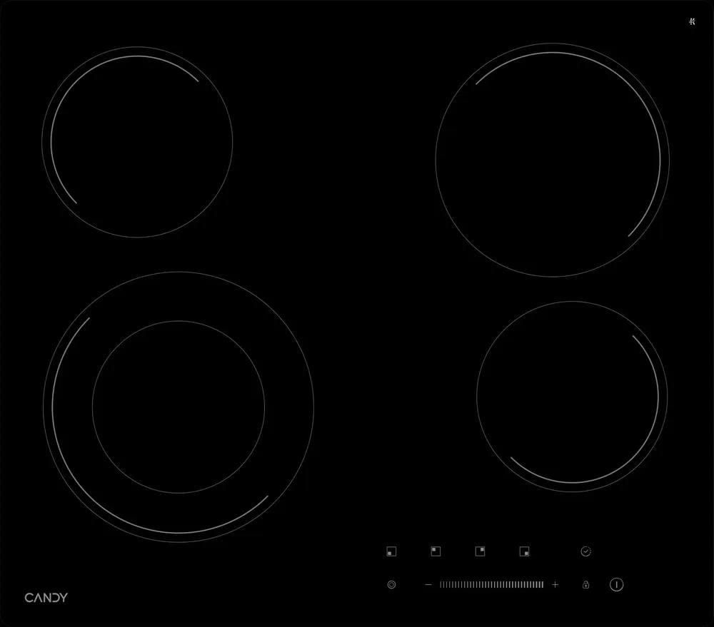 Фото товара: Candy CHXC64DB стеклокерамическая поверхность