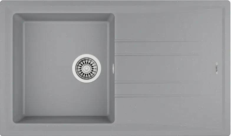 Фото товара: Teka STONE 50 B-TG 1B 1D, мойка, гранит, серый металлик