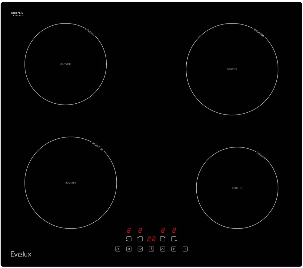 Фото товара: Evelux EI 6044 индукционная поверхность