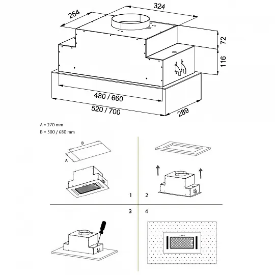 Схема встраивания