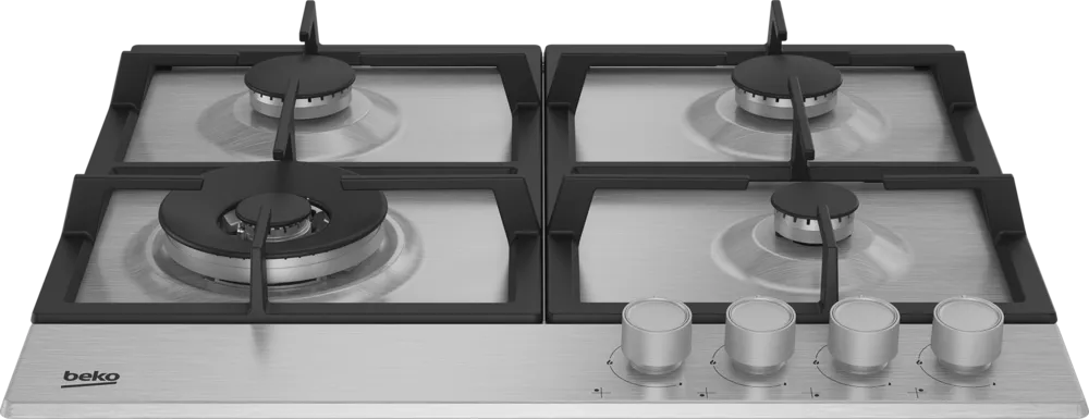 Детальное фото товара: Beko BHGM6422K5WX газовая поверхность