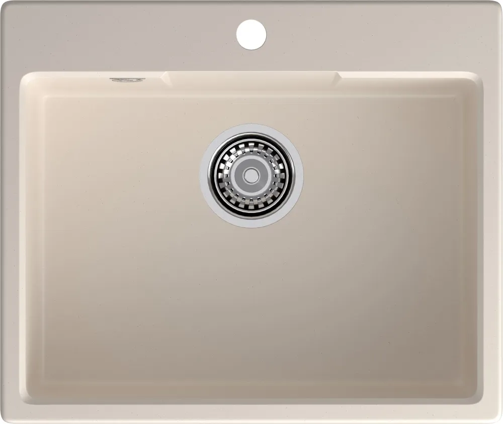 Фото товара: GranFest URBAN GF-UR-658, мойка, гранит, белый