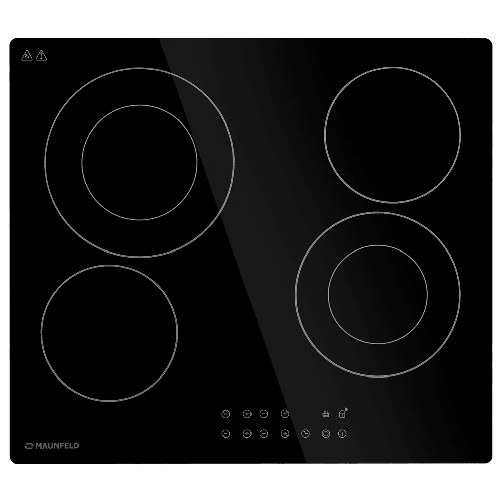 Детальное фото товара: Maunfeld CVCE594DBK LUX стеклокерамическая поверхность