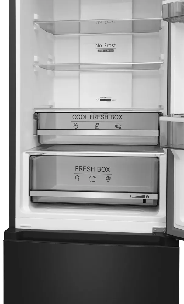 Детальное фото товара: MEFERI MFR185BK TOTAL NO FROST COMBI ULTRA