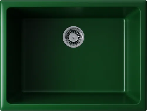 Детальное фото товара: Omoikiri Okinoshima 61-U/I-RG Glossy, мойка, керамика, royal green