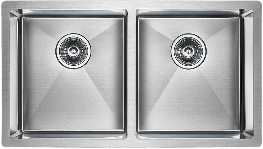 Детальное фото товара: Paulmark GERBERG 78/2 UNI, мойка, нержавеющая сталь брашированная