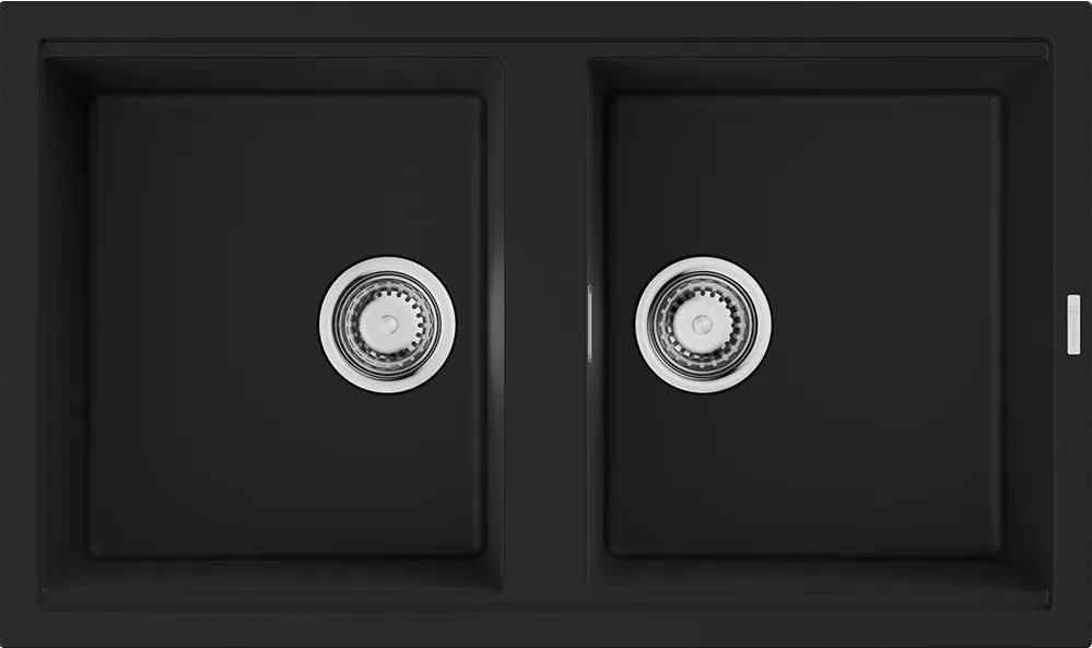 Фото товара: Omoikiri Kitagawa 86-2-GB, мойка, керамика, графит