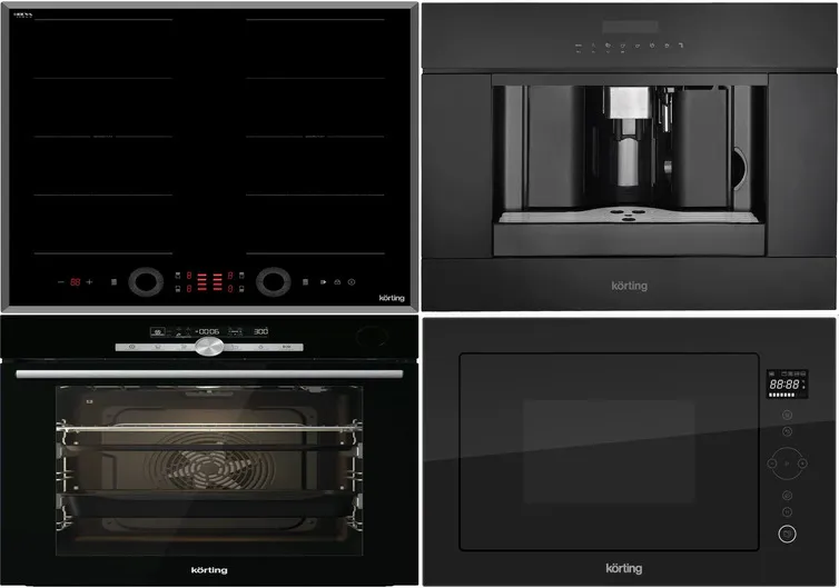 Фото товара: KORTING HIB 68700 B QUADRO + OKB 9982 EN ST + KMI 825 TGN + KCM 9200 BG