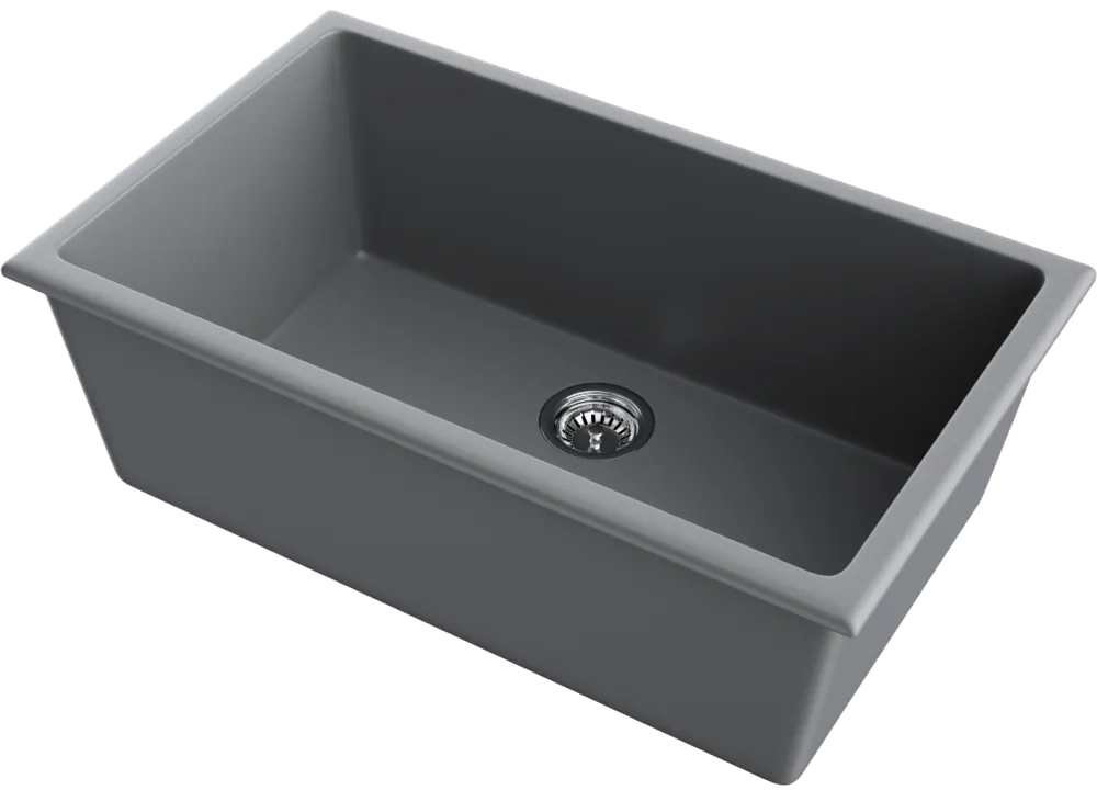 Детальное фото товара: Omoikiri Okinoshima 76-U/I-PE, мойка, керамика, pebble