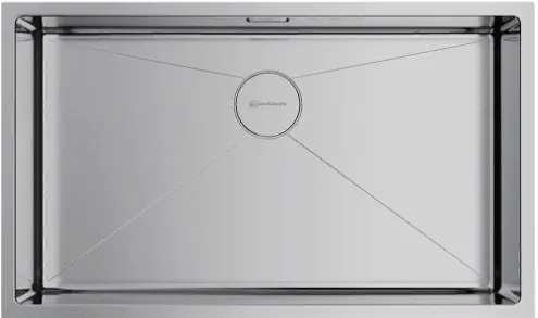 Фото товара: Omoikiri Taki 74-U/IF-IN, мойка, нержавеющая сталь