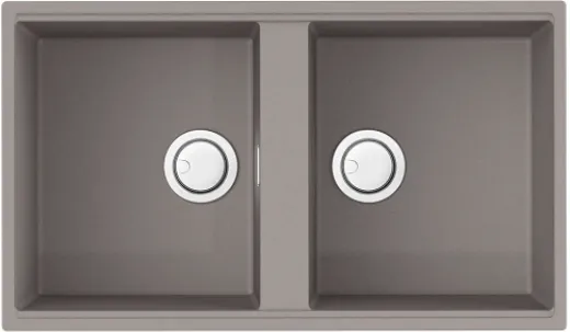 Фото товара: Omoikiri Kitagawa 83-2-U-GR, мойка, керамика, leningrad grey