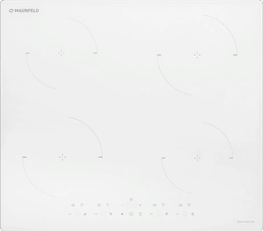 Фото товара: Maunfeld CVI604EXWH индукционная поверхность