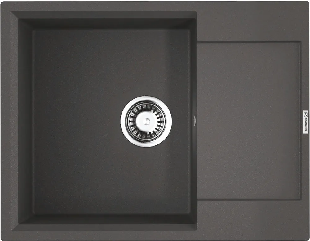 Фото товара: Omoikiri Daisen 65T-PL, мойка, гранит, платина