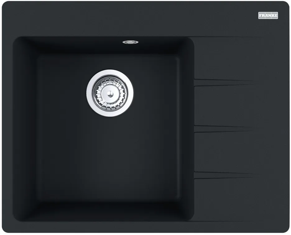 Детальное фото товара: Franke CNG 611/211-62 TL, мойка, гранит, черный матовый, чаша слева